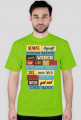 Koszulka męska NAPISY