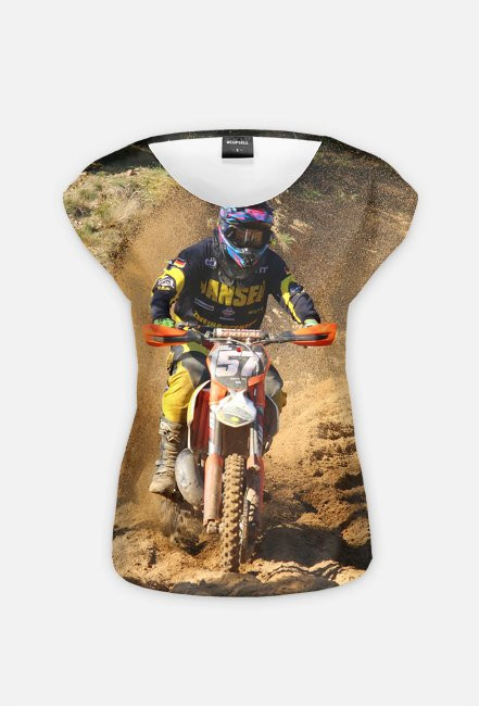 Motocross FullPrint - koszulka damska