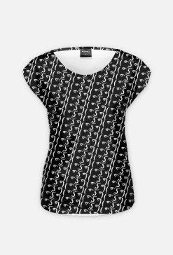 LennyShirt FullPrint MiniLenny Black Edition Damska