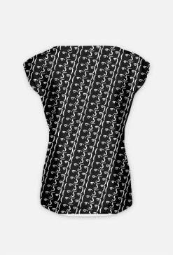 LennyShirt FullPrint MiniLenny Black Edition Damska