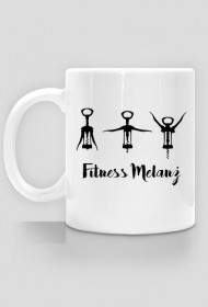 Kubek "Fitness Melanż"