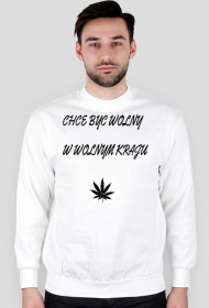 Chcę być wolny bluza bez kaptura