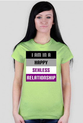 I'm in a Happy Sexless Relationship - koszulka (t-shirt)