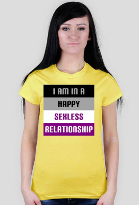I'm in a Happy Sexless Relationship - koszulka (t-shirt)