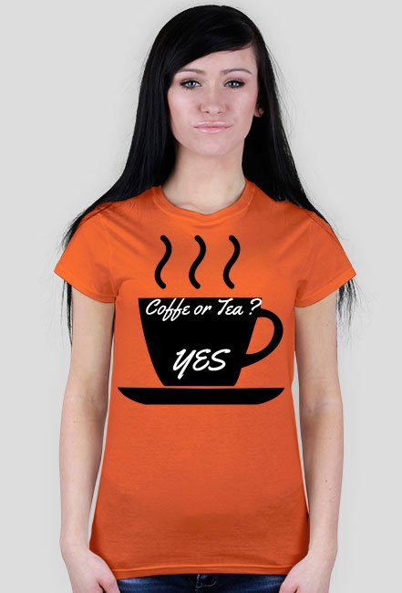 Koszulka coffe or tea? Yes