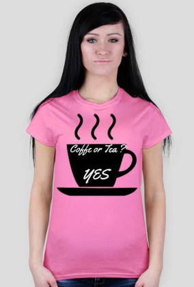 Koszulka coffe or tea? Yes