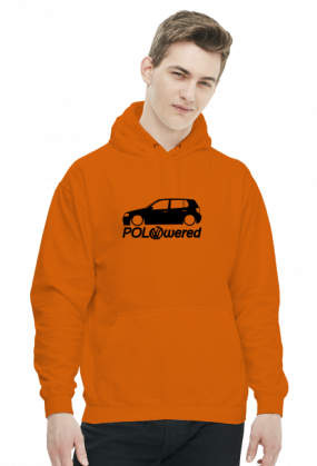 POLOwered v1 (bluza) ciemna grafika przód