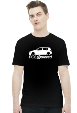 POLOwered v1 (koszulka) jasna grafika przód