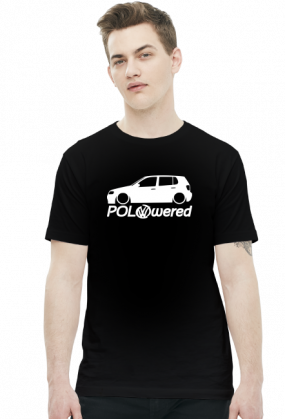 POLOwered v1 (koszulka) jasna grafika przód