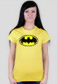KOSZULKA t-shirt damska BATMAN wersja grunge DUŻE LOGO