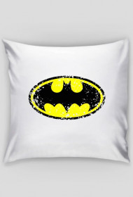 PODUSZKA BATMAN wersja grunge DUŻE LOGO