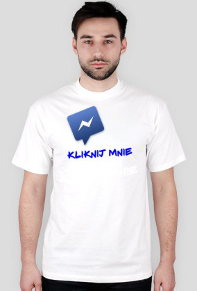 ,,Kliknij mnie, kliknij mnie'' - wersja męska T-Shirt