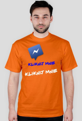 ,,Kliknij mnie, kliknij mnie'' - wersja męska T-Shirt