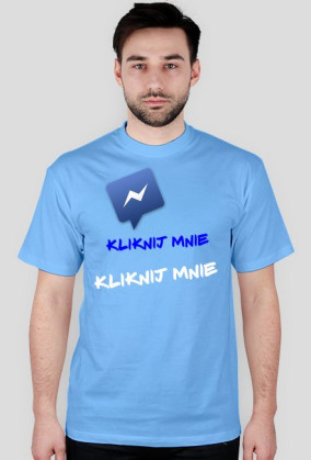 ,,Kliknij mnie, kliknij mnie'' - wersja męska T-Shirt