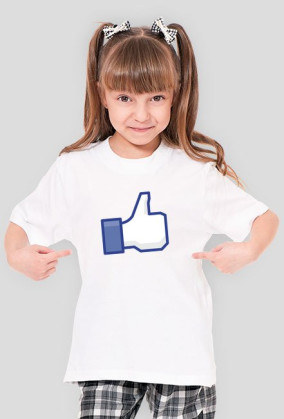 ,,Like'' - wersja dziecięca dziewczęca T-Shirt