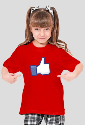 ,,Like'' - wersja dziecięca dziewczęca T-Shirt