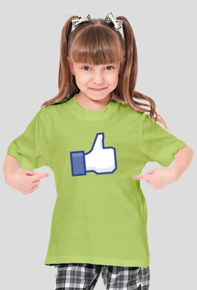 ,,Like'' - wersja dziecięca dziewczęca T-Shirt