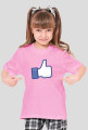,,Like'' - wersja dziecięca dziewczęca T-Shirt
