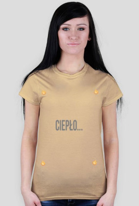 ,,Ciepło'' - wersja damska T-Shirt