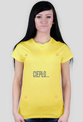 ,,Ciepło'' - wersja damska T-Shirt