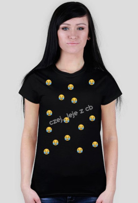 ,,Czej...leje z cb'' - wersja damska T-Shirt
