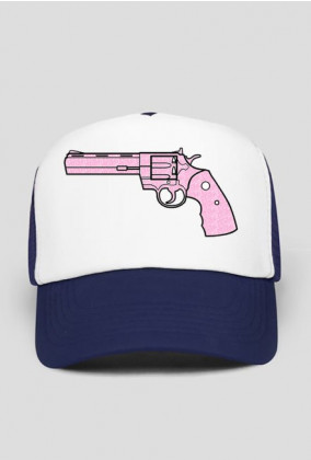 Czapka pistolet róż
