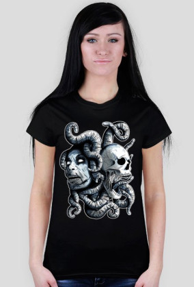zombie ornament - czarna