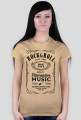KOSZULKA t-shirt damska ROCK & ROLL wersja jack daniels multi color