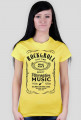 KOSZULKA t-shirt damska ROCK & ROLL wersja jack daniels multi color