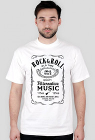 KOSZULKA t-shirt męska ROCK & ROLL wersja jack daniels multi color