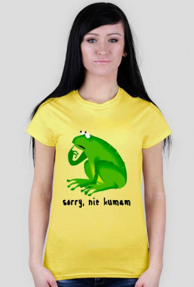 Sorry, nie kumam - damskie jasne