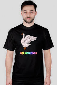 GĘŚ SZCZĘŚCIA - KOSZULKA MĘSKA
