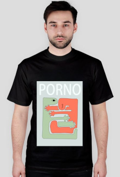 Koszulka PORNO męska