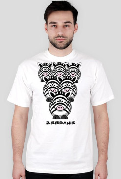 Zebranie - męskie białe