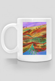 Kubek z pejzażem