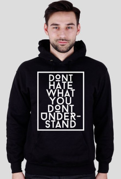 Bluza DONT HATE czarna