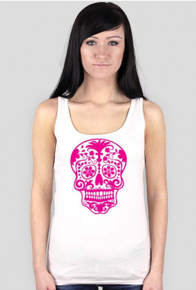 Pink skull