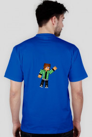 koszulka męska niebieska