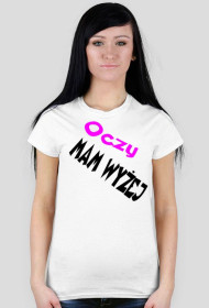 Oczy Mam Wyżej-Biała Damska