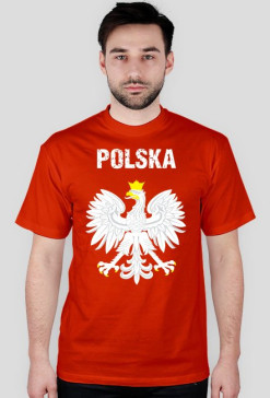 KOSZULKA t-shirt męski POLSKA orzeł godło PATRIOTYCZNA
