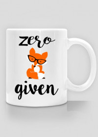 Zero fox given