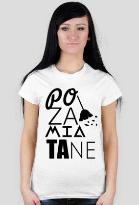 Koszulka pozamiatane damska