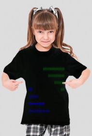 koszulka dziecięca z bawełny w 5 kolorach kliknij na koszulkę
