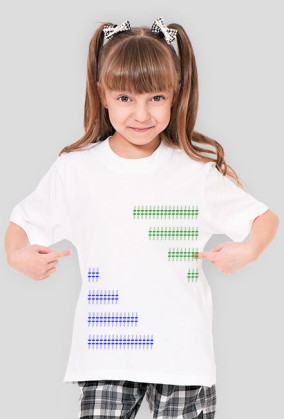 koszulka dziecięca z bawełny w 5 kolorach kliknij na koszulkę