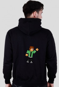 bluza z kapturem czarna