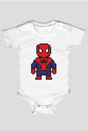 Body dziecięce z nadrukiem "Spiderman"