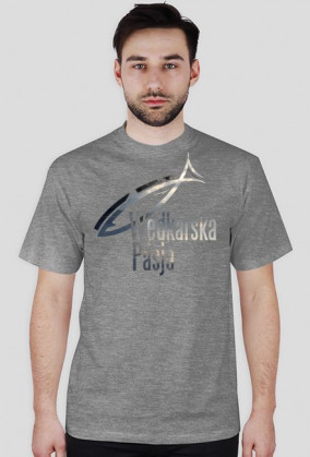 Koszulka męska - logo przód / tył