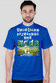 Koszulka męska UWIELBIAM PRZEBYWAĆ NAD WODĄ