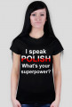 I speak POLISH