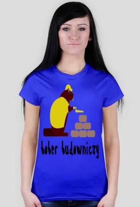 ,,Bober Budowniczy'' - T-Shirt damski